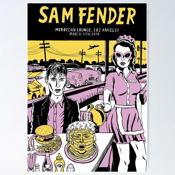 Sam Fender -  Sam Fender Lover Poster RB1412 product Offical samfender Merch