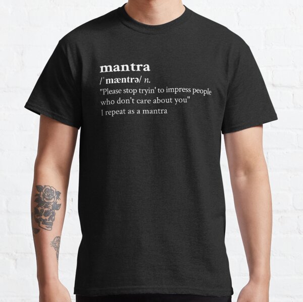 Mantra by Sam Fender Classic T-Shirt RB1412 product Offical samfender Merch