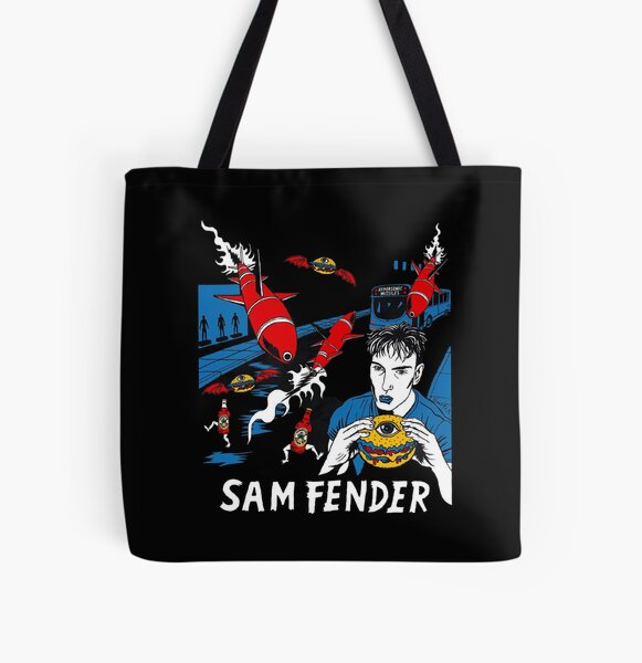 New Sam Fender - HYPERSONIC Apparel For Fans All Over Print Tote Bag RB1412 product Offical samfender Merch